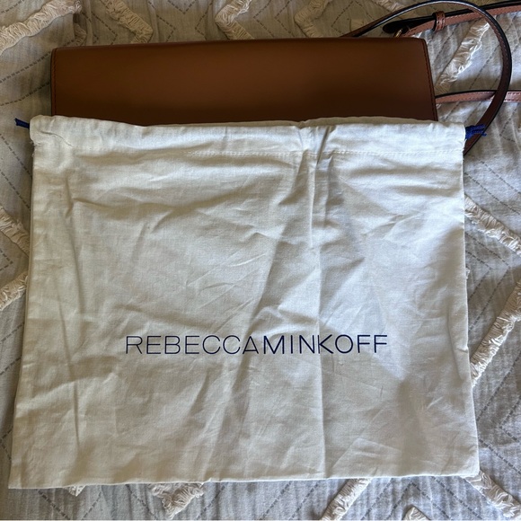 Rebecca Minkoff Brown Crossbody Bag with Colorful Tassels - Picture 7 of 7